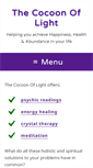 Mobile Screenshot of cocoonoflight.com